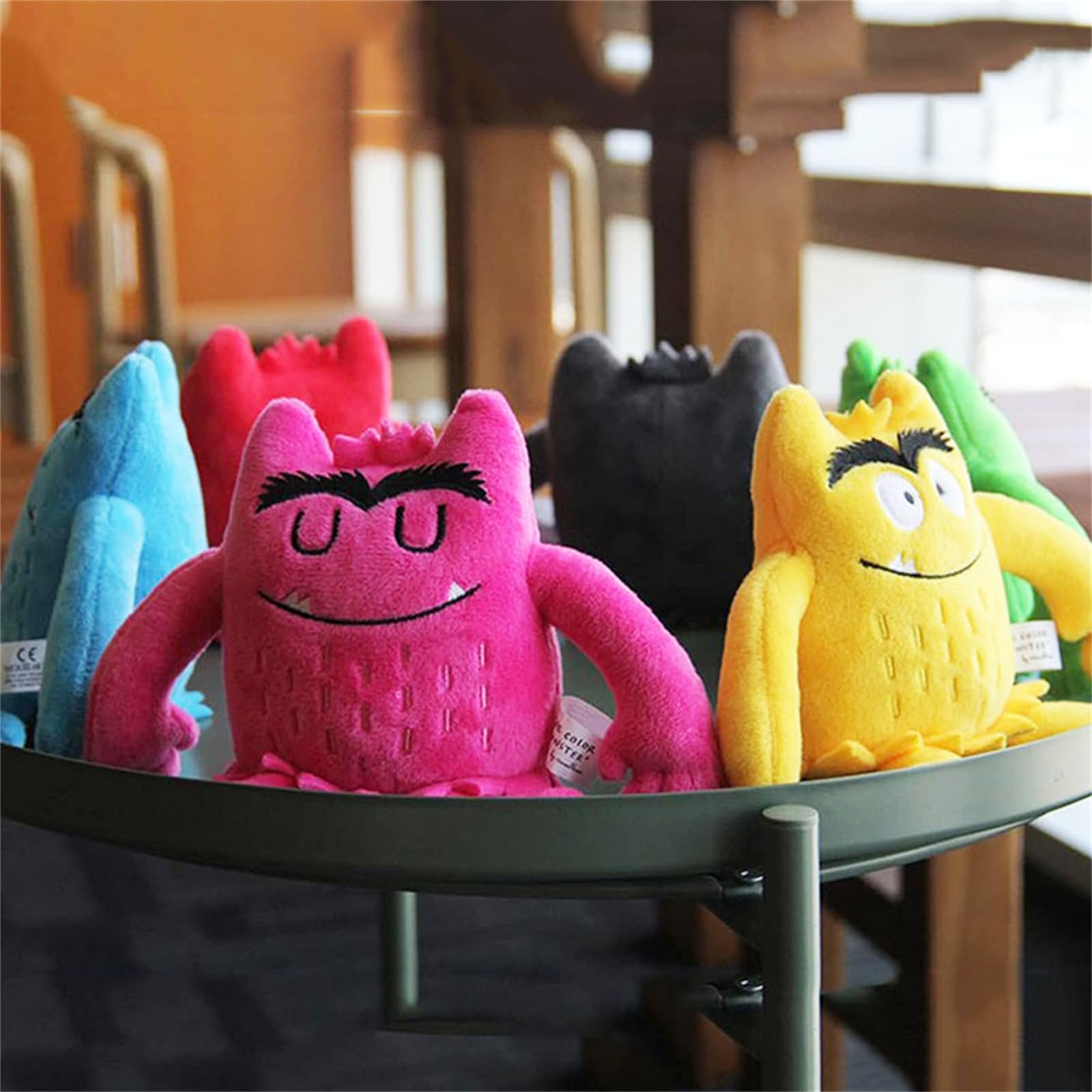 Foto 6 pulgar | Set De Muñecos De Dibujos Animados De Monster Little Monster De Peluche En Color - Venta Internacional.