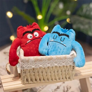 Foto 6 | Set De Muñecos De Dibujos Animados De Monster Little Monster De Peluche En Color - Venta Internacional.