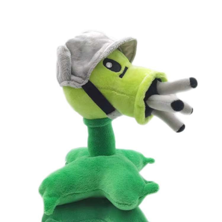 Foto 2 pulgar | Set De Figuras De Peluche Pvz Gatling Pea Zombie Plant Con Pegatinas - Venta Internacional.