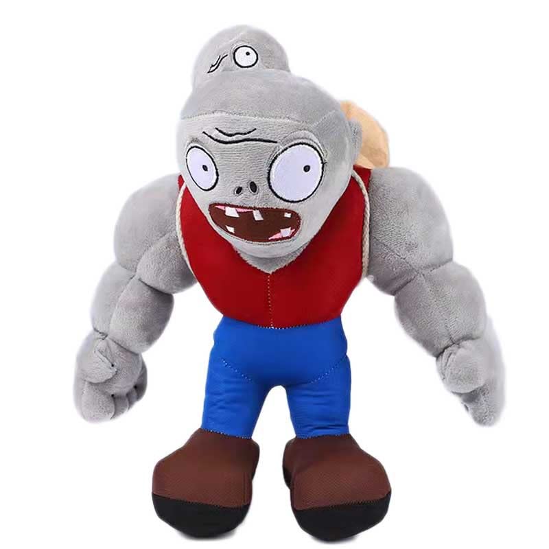 Foto 2 pulgar | Figura De Peluche Pvz Gargantuar Zombie Plant, Con 50 Pegatinas - Venta Internacional.
