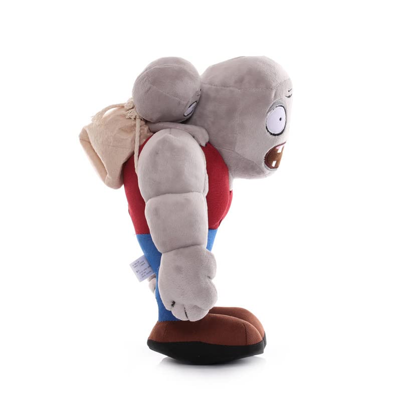 Foto 4 pulgar | Figura De Peluche Pvz Gargantuar Zombie Plant, Con 50 Pegatinas - Venta Internacional.
