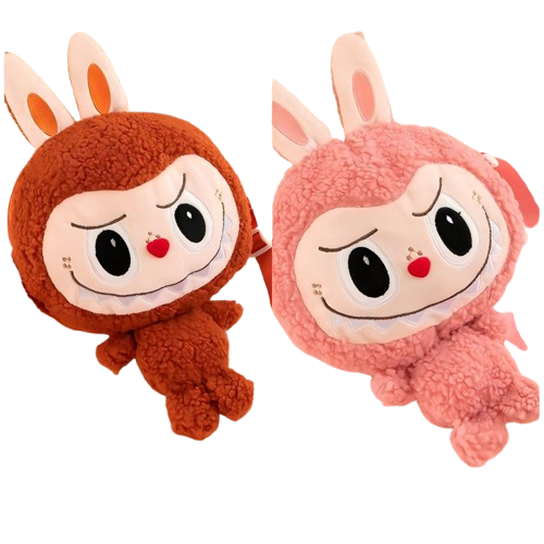 Bandolera de Felpa Popmart Labubu 2 Piezas - Venta Internacional