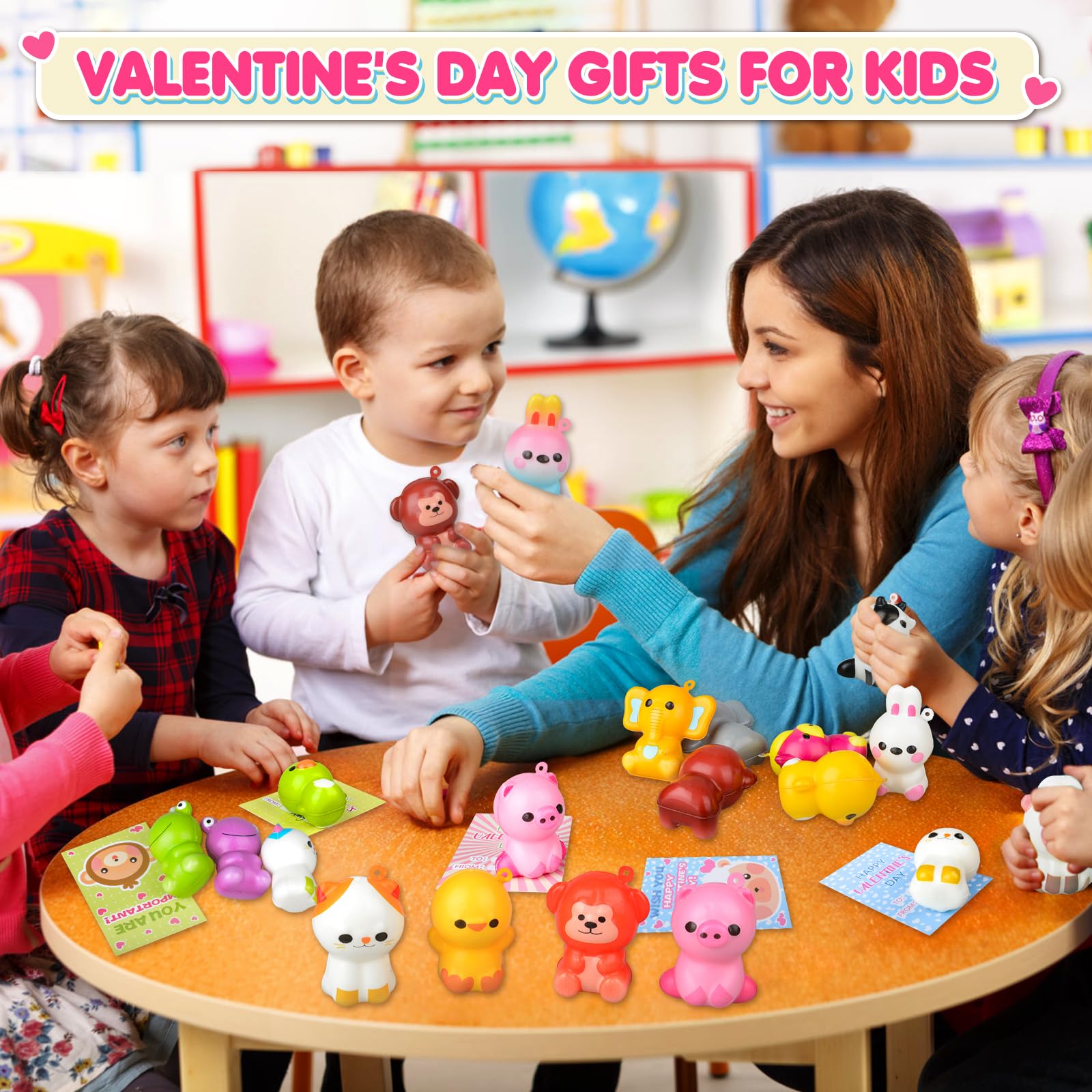 Foto 4 pulgar | Llaveros Con Forma De Juguetes Blandos Con Forma De Animal, Regalos De San Valentín Para Niños - Venta Internacional.