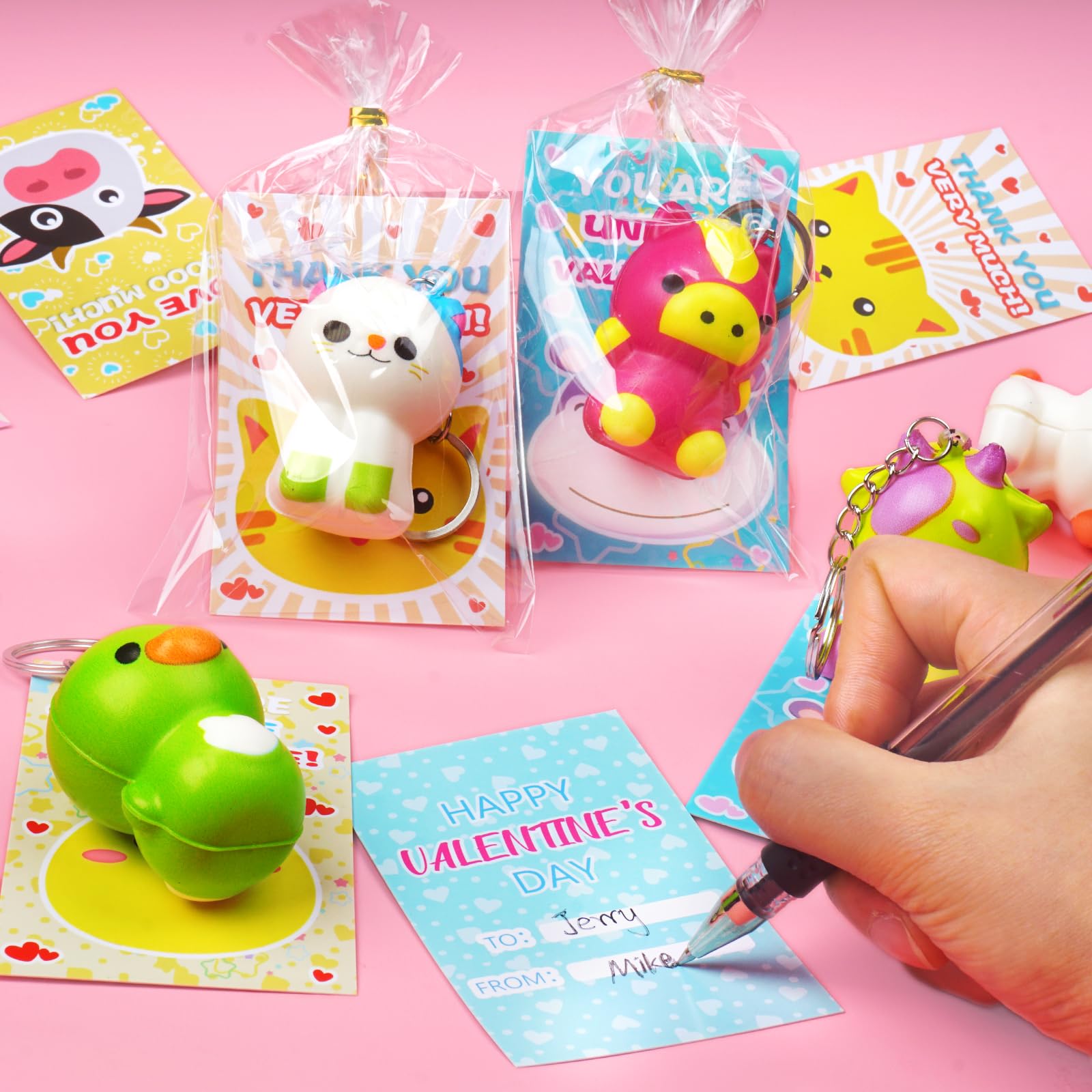 Foto 6 pulgar | Llaveros Con Forma De Juguetes Blandos Con Forma De Animal, Regalos De San Valentín Para Niños - Venta Internacional.