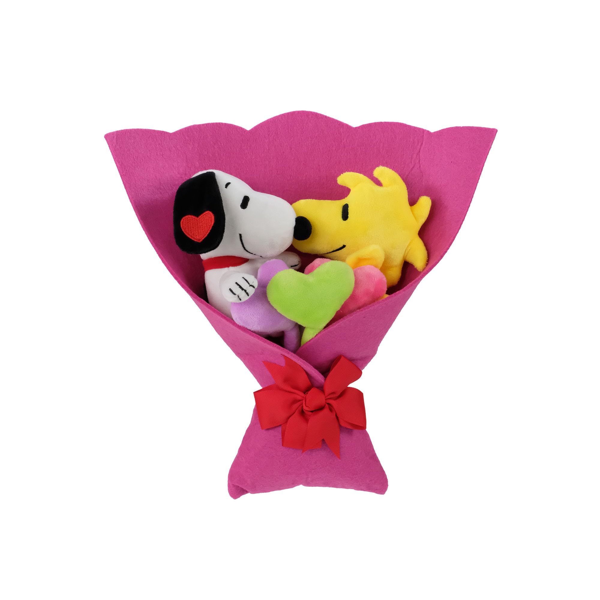 Ramo de Peluche Snoopy y Woodstock para San Valentín - Venta Internacional