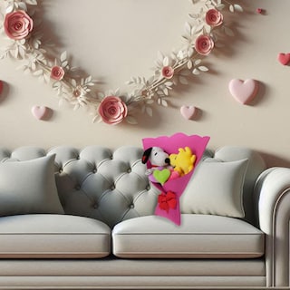 Foto 5 | Ramo de Peluche Snoopy y Woodstock para San Valentín - Venta Internacional