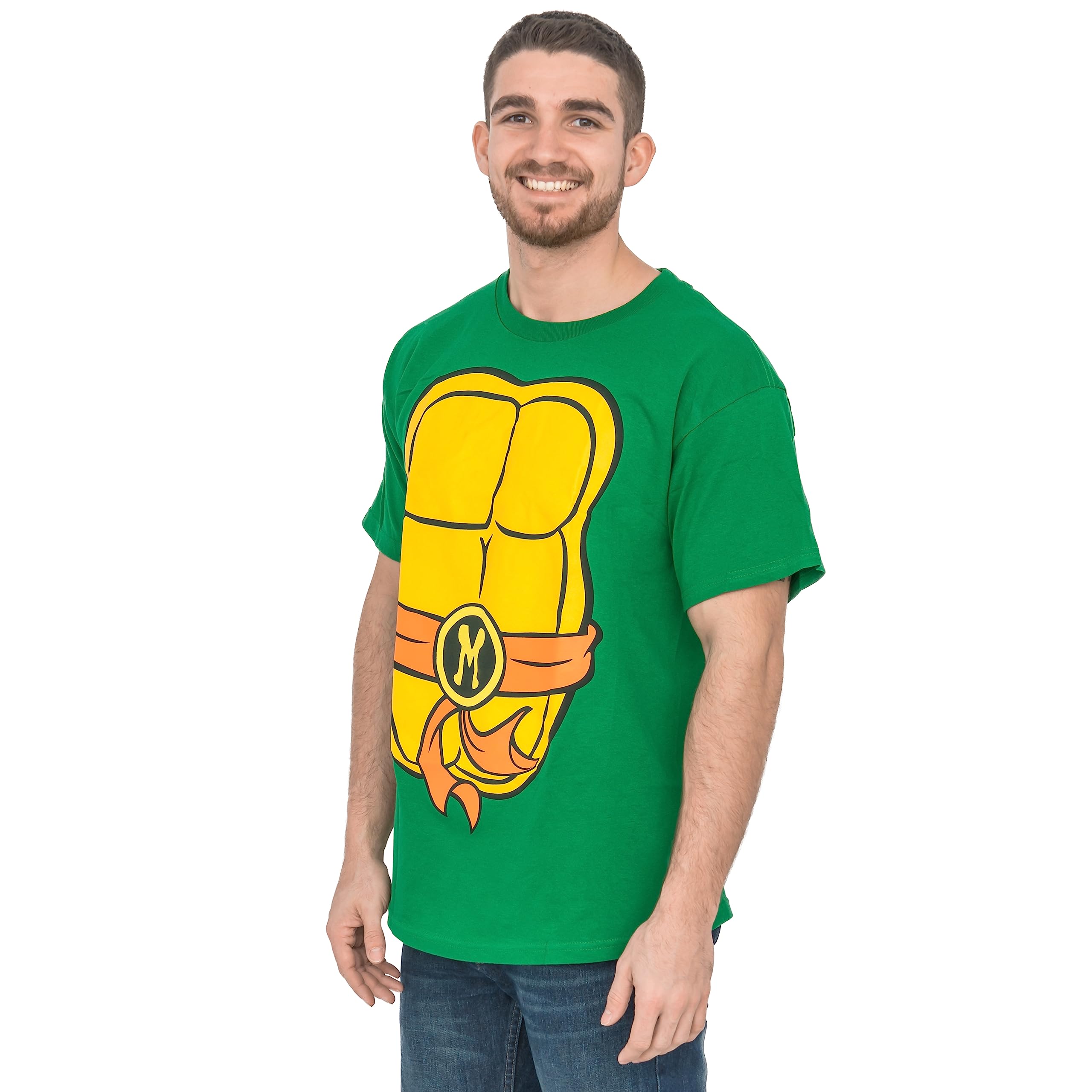 Foto 5 pulgar | Disfraz De Teenage Mutant Ninja Turtles Tmnt Michelangelo Para Adulto - Venta Internacional.