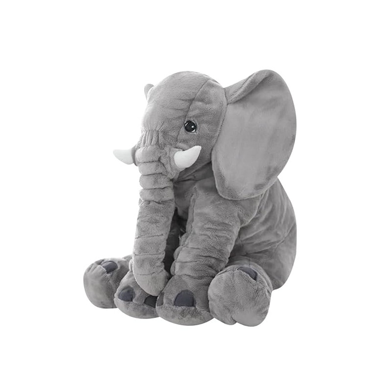 Foto 2 pulgar | Peluche Elefante de Felpa Gris - Venta Internacional