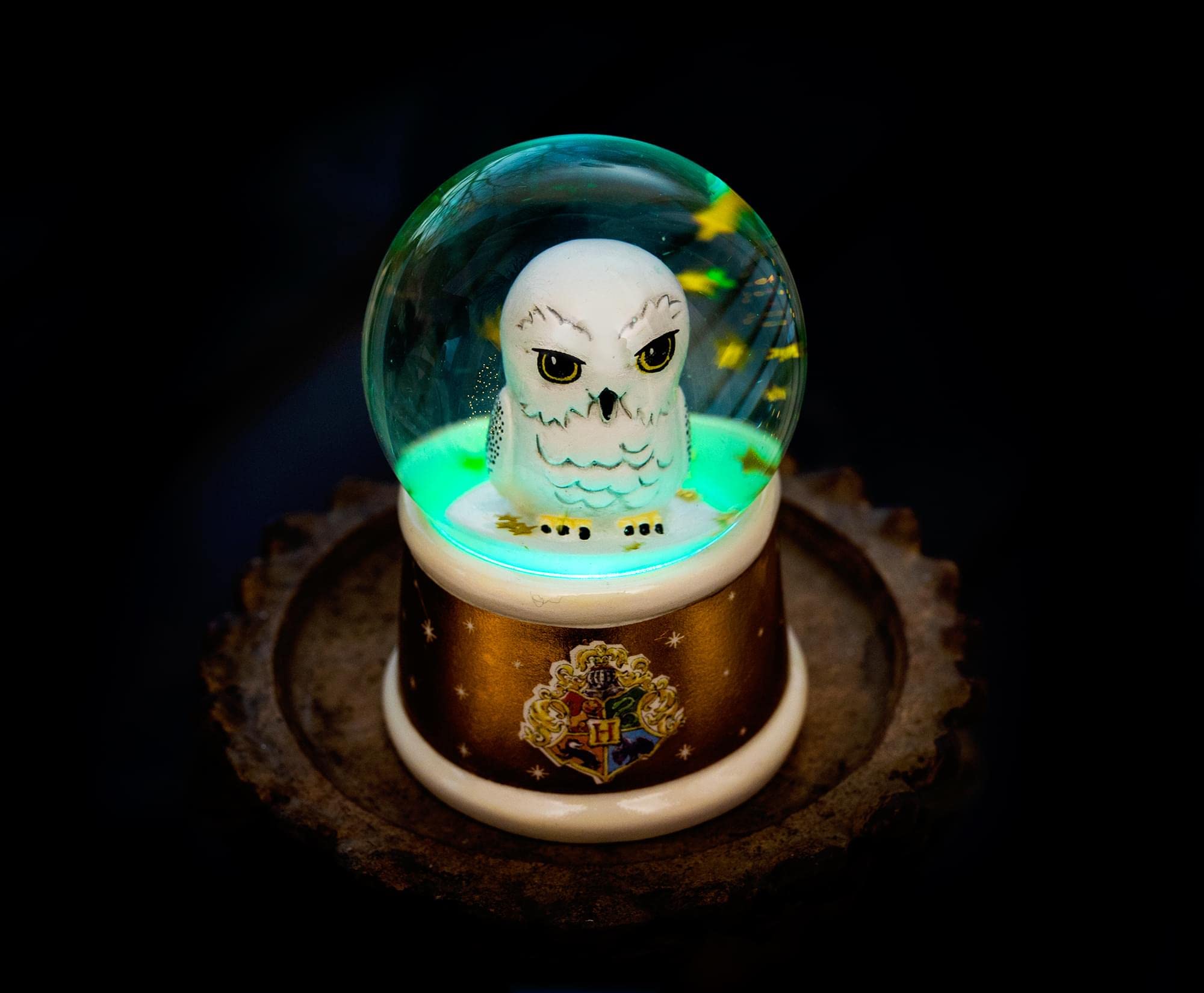 Foto 6 | Bola De Nieve De Harry Potter Con Forma De Búho Hedwig, Iluminada En Miniatura, Para Adultos - Venta Internacional.