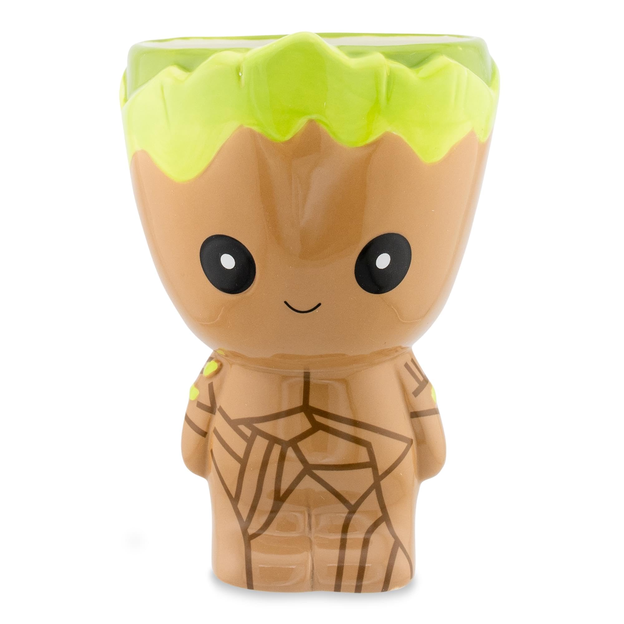 Foto 2 pulgar | Taza Silver Buffalo Marvel Studios Guardianes De La Galaxia Baby Groot De Cerámica 3d - Venta Internacional.