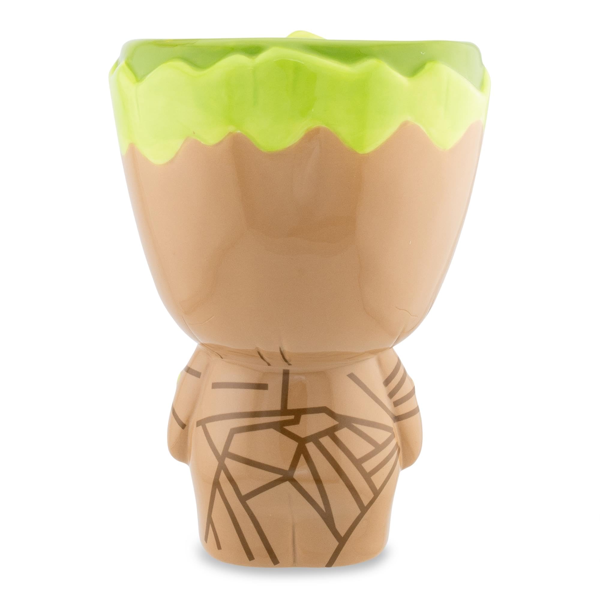 Foto 4 pulgar | Taza Silver Buffalo Marvel Studios Guardianes De La Galaxia Baby Groot De Cerámica 3d - Venta Internacional.
