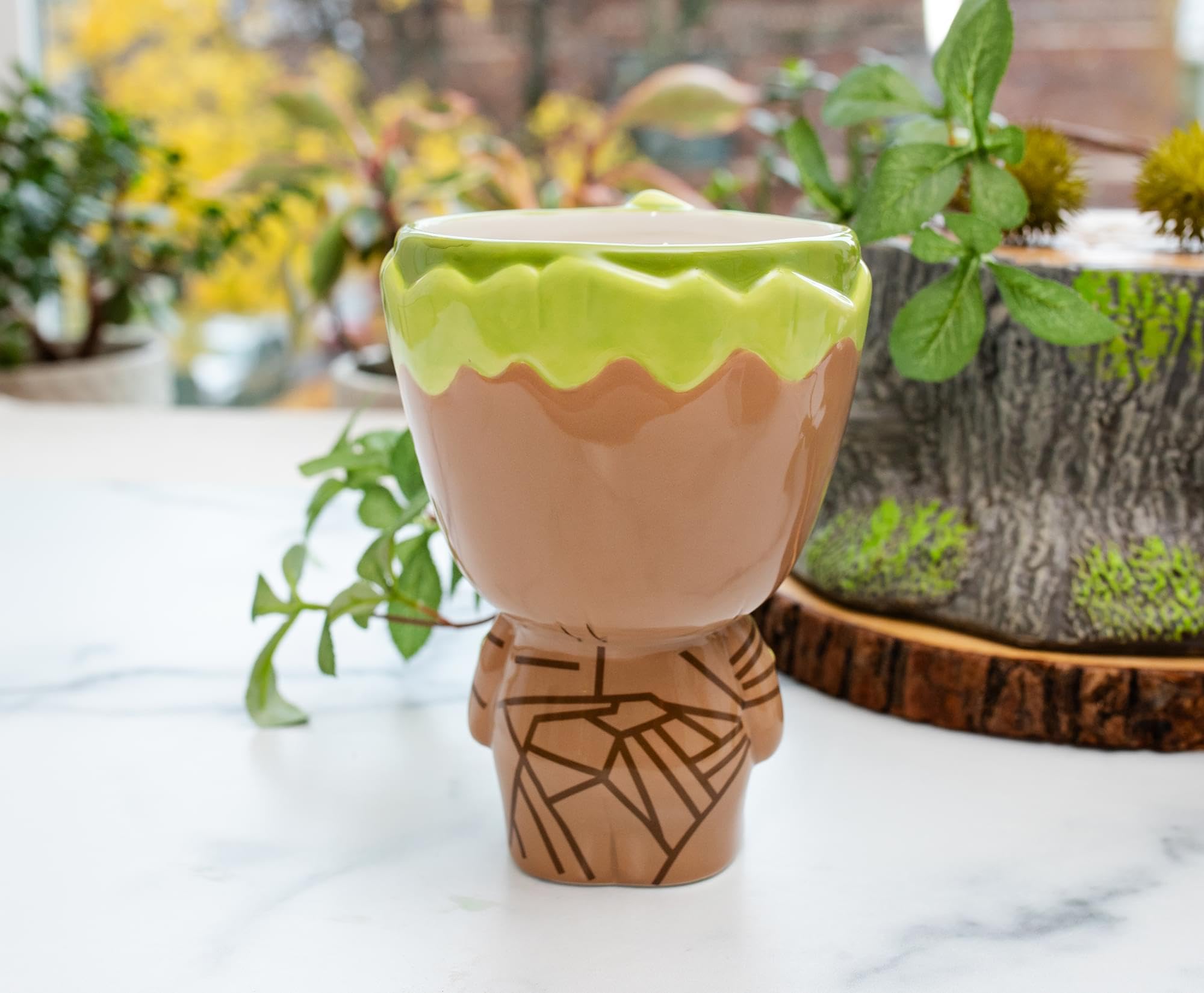 Foto 7 pulgar | Taza Silver Buffalo Marvel Studios Guardianes De La Galaxia Baby Groot De Cerámica 3d - Venta Internacional.
