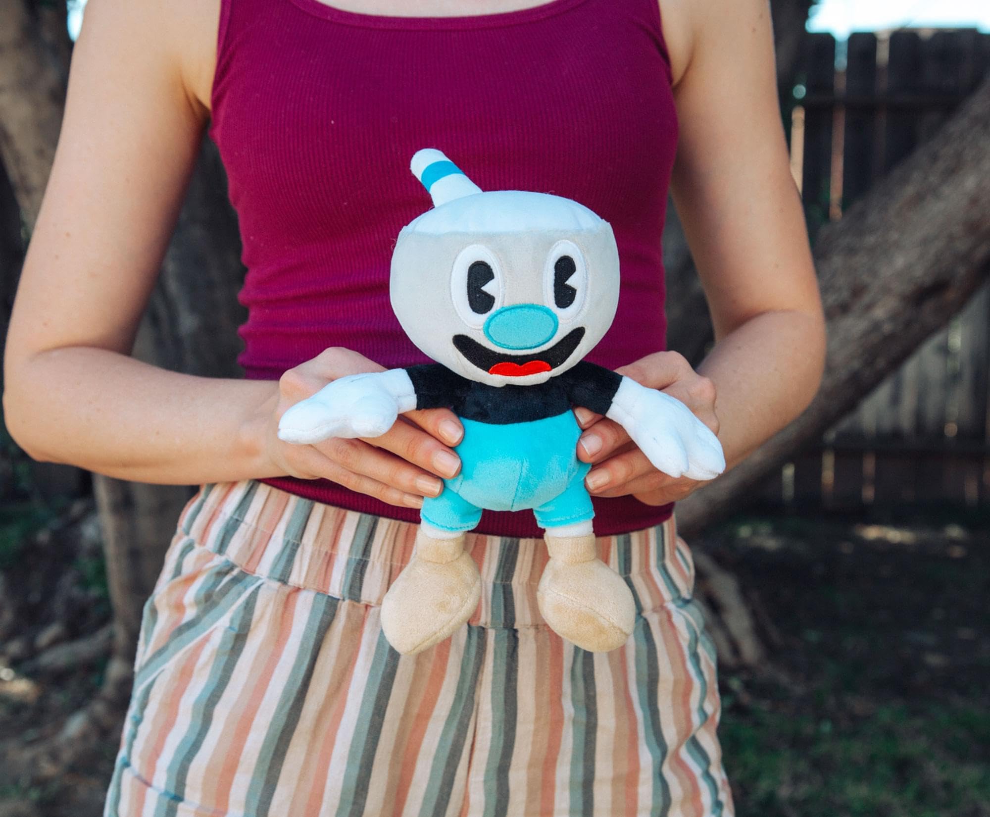 Foto 7 pulgar | Juguete De Peluche Toynk Cuphead Mugman, 20 Cm, Oficial De Coleccionista - Venta Internacional.