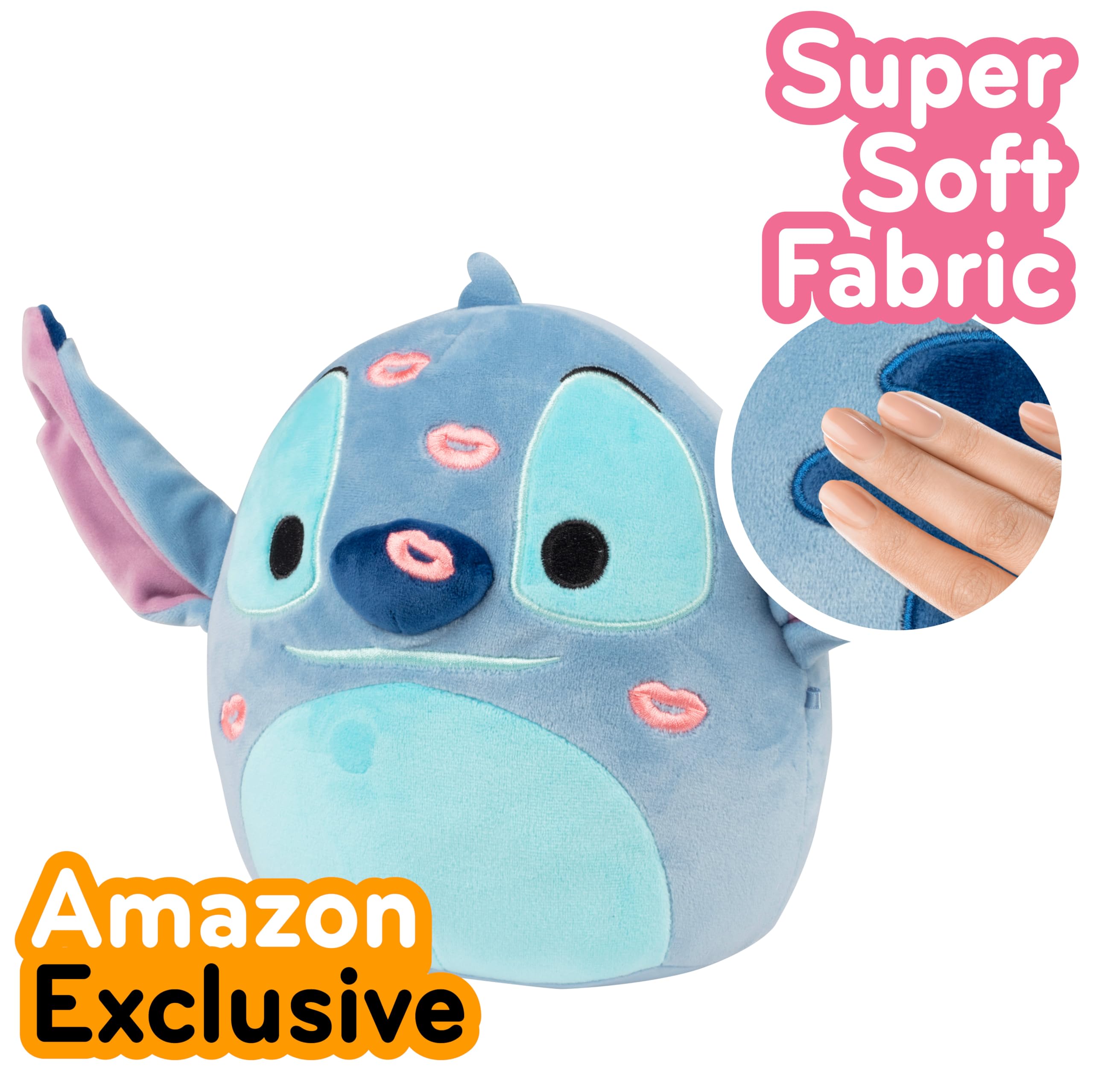 Foto 3 pulgar | Peluche Squishmallows Stitch, 20 Cm, Oficial Disney Easter - Venta Internacional.