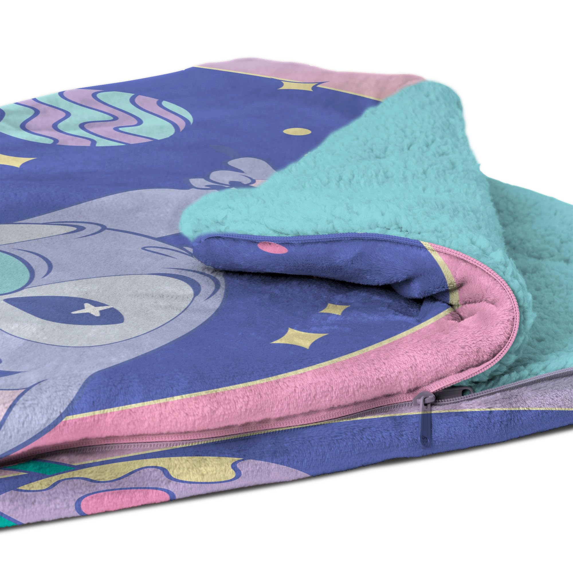 Foto 6 pulgar | Saco De Dormir Disney Lilo And Stitch Silk Touch Sherpa - Venta Internacional.