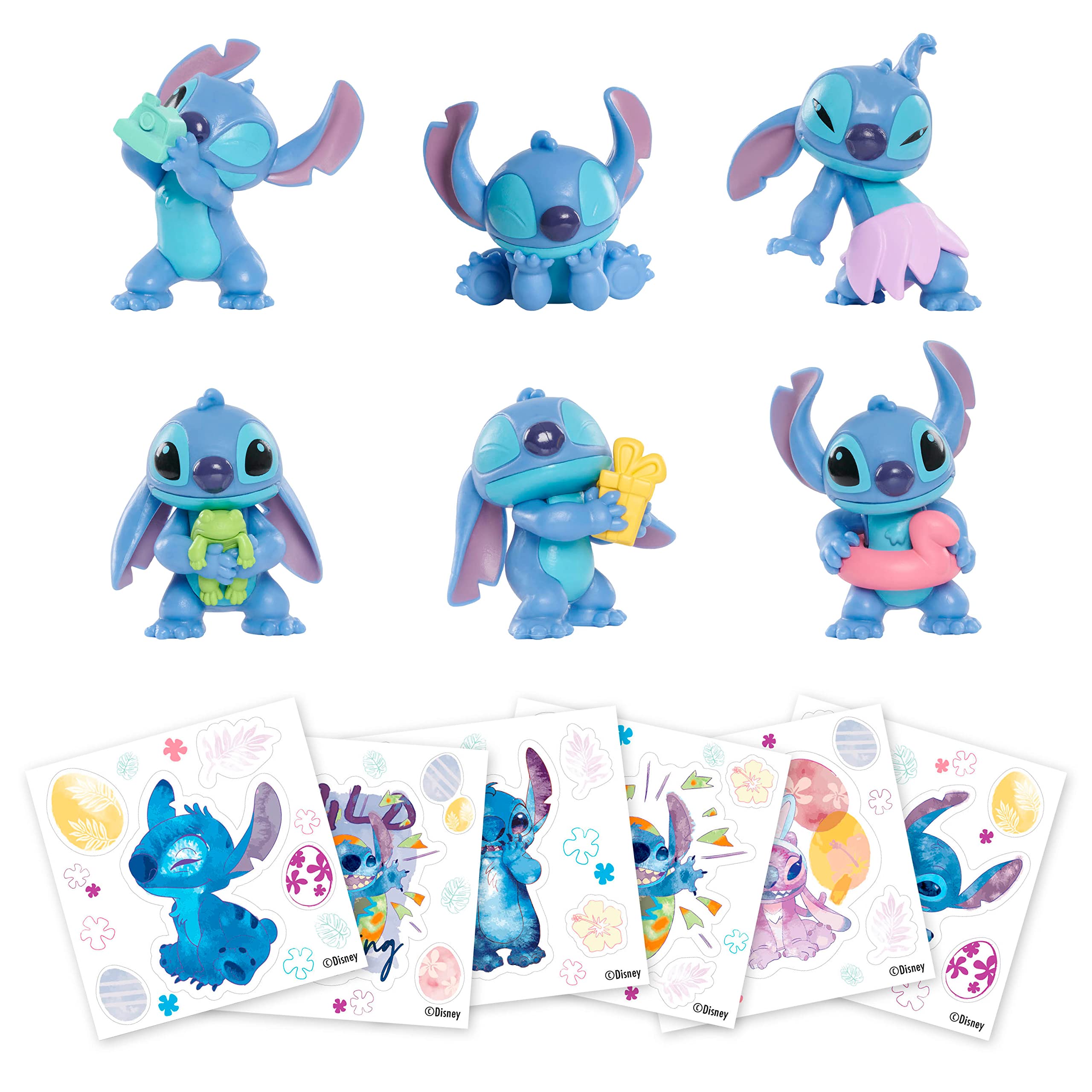 Foto 6 pulgar | Cesta De Pascua Con Diseño De Huevos Sorpresa Disney Stitch Para Niños Mayores De 3 Años - Venta Internacional.