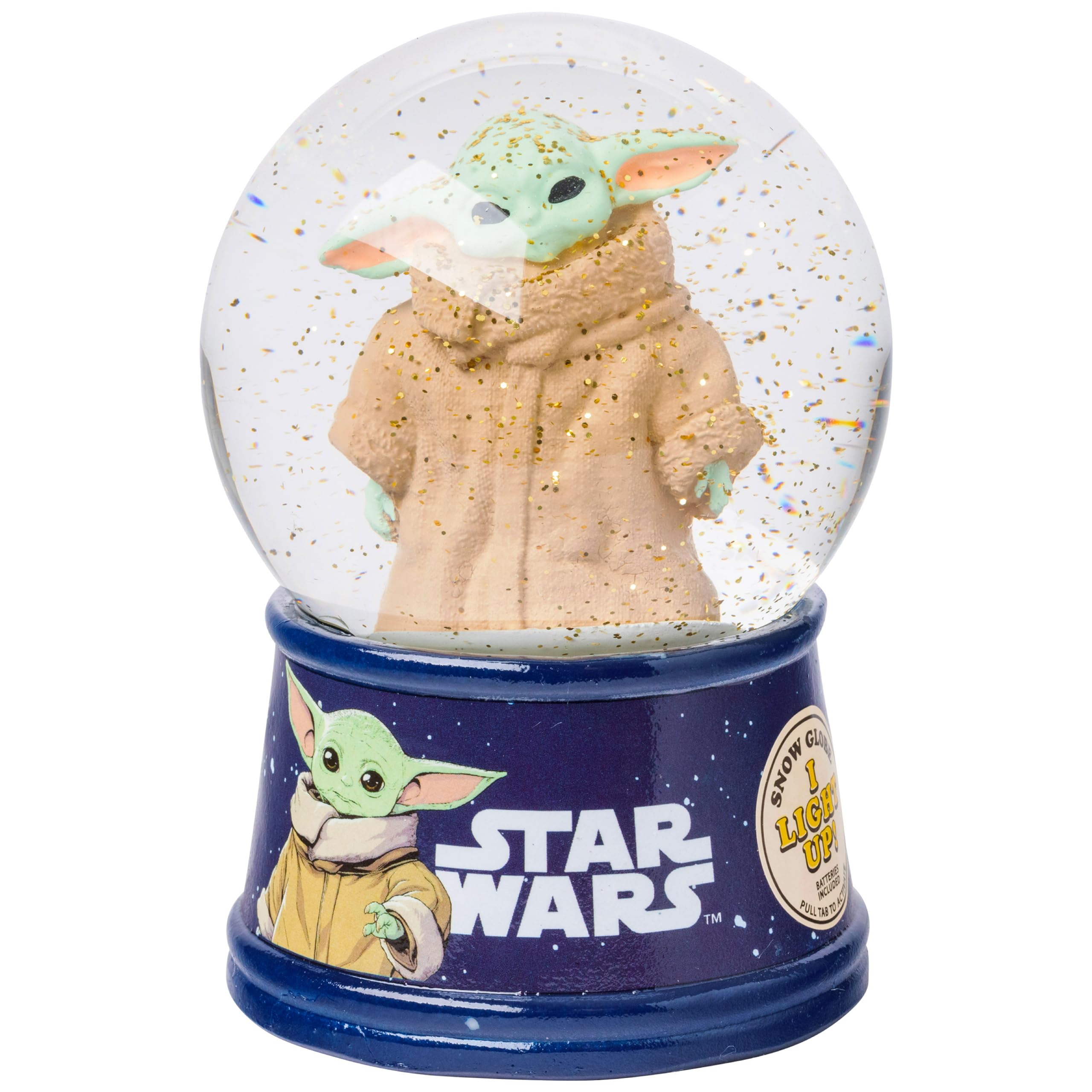 Bola De Nieve Silver Buffalo Star Wars El Niño Mandaloriano - Venta Internacional.