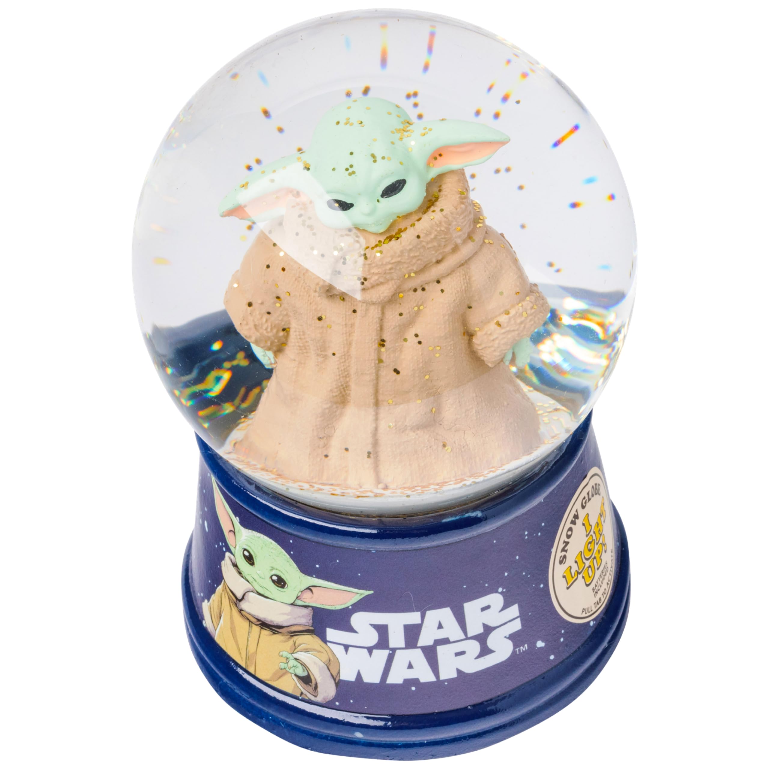 Foto 6 | Bola De Nieve Silver Buffalo Star Wars El Niño Mandaloriano - Venta Internacional.