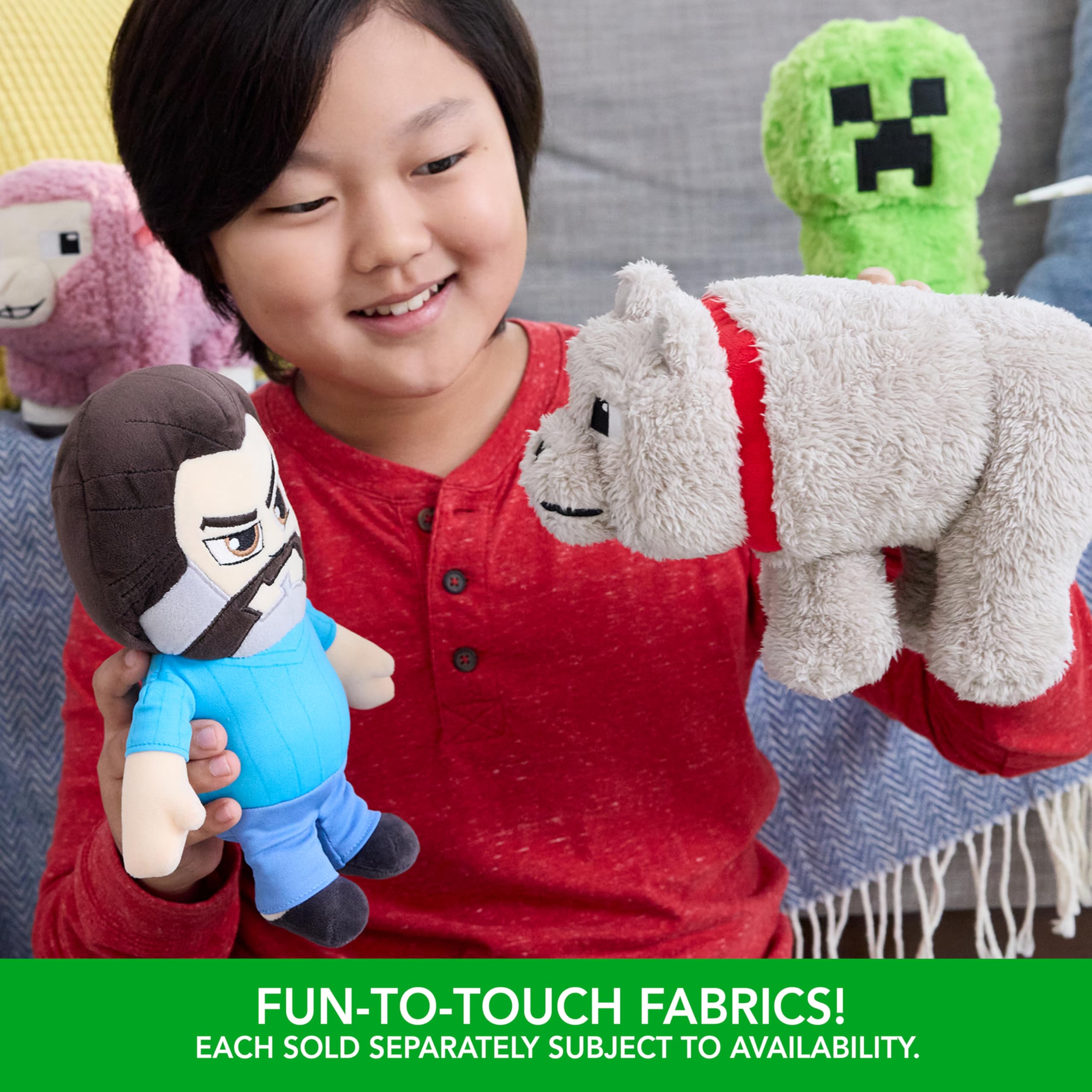 Foto 5 pulgar | Peluche Mattel Minecraft Creeper Inspirado En La Película Minecraft Creeper De 20 Cm - Venta Internacional.