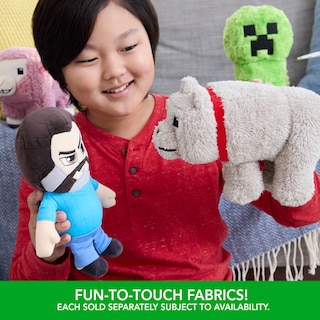 Foto 4 | Peluche Mattel Minecraft Creeper Inspirado En La Película Minecraft Creeper De 20 Cm - Venta Internacional.