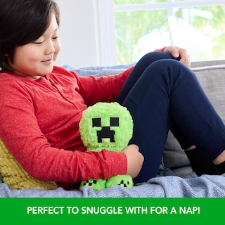Foto 5 | Peluche Mattel Minecraft Creeper Inspirado En La Película Minecraft Creeper De 20 Cm - Venta Internacional.
