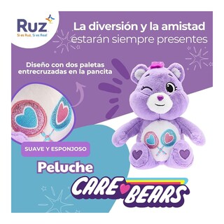 Foto 4 | Peluche Ruz Care Bears (share Bear 25 Cm Morado)
