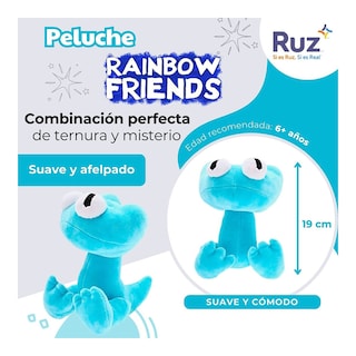 Foto 3 | Peluche Ruz Rainbow Friends (cyan 20 Cm)