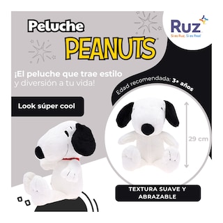 Foto 3 | Peluche Ruz Peanuts (snoopy 29 Cm Blanco)