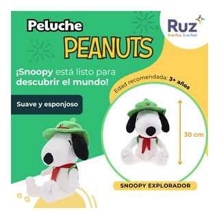 Foto 3 | Peluche Ruz Peanuts (snoopy 30 Cm Explorador)