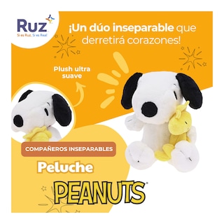Foto 4 | Peluche Ruz Peanuts (snoopy 15.5 Cm Con Woodstock)