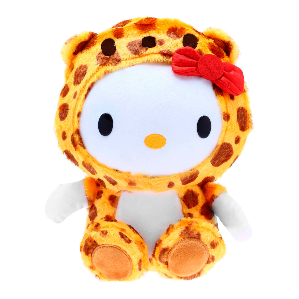 Foto 2 pulgar | Peluche Ruz Hello Kitty (cheetah Costume 30 Cm Amarillo)