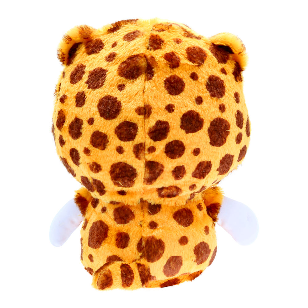 Foto 3 pulgar | Peluche Ruz Hello Kitty (cheetah Costume 30 Cm Amarillo)