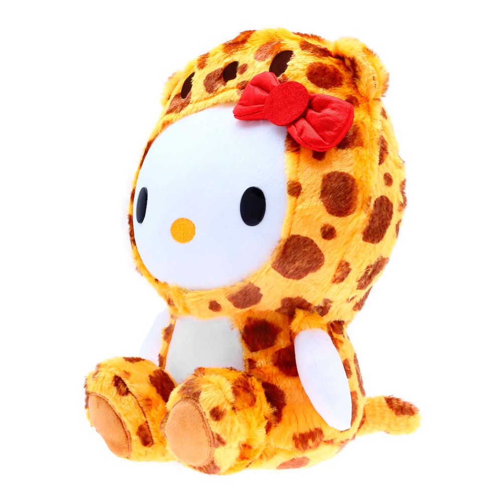 Foto 9 pulgar | Peluche Ruz Hello Kitty (cheetah Costume 30 Cm Amarillo)
