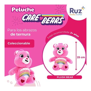 Foto 3 | Peluche Ruz Care Bears (cheer Bear 25 Cm Rosa)