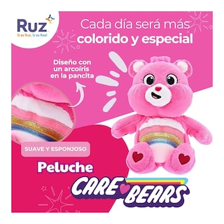 Foto 4 | Peluche Ruz Care Bears (cheer Bear 25 Cm Rosa)