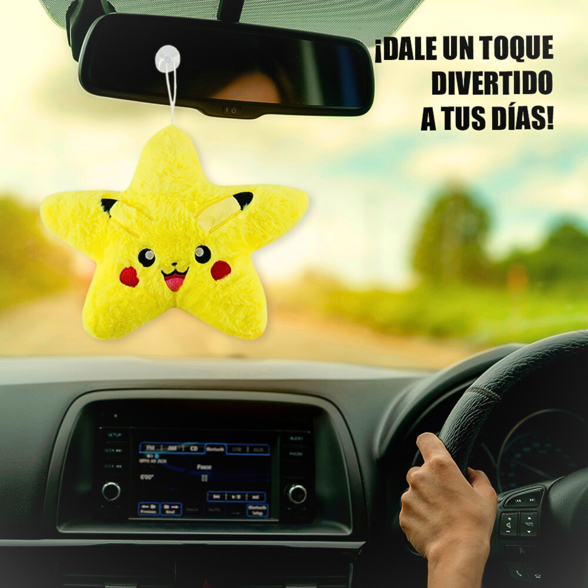 Foto 7 pulgar | Peluche de Estrella Pikachu