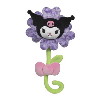 Foto 1 | Flor De Peluche Hello Kitty And Friends Kuromi, Color Morado, 35 Cm - Venta Internacional.