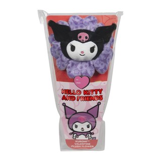 Foto 5 | Flor De Peluche Hello Kitty And Friends Kuromi, Color Morado, 35 Cm - Venta Internacional.