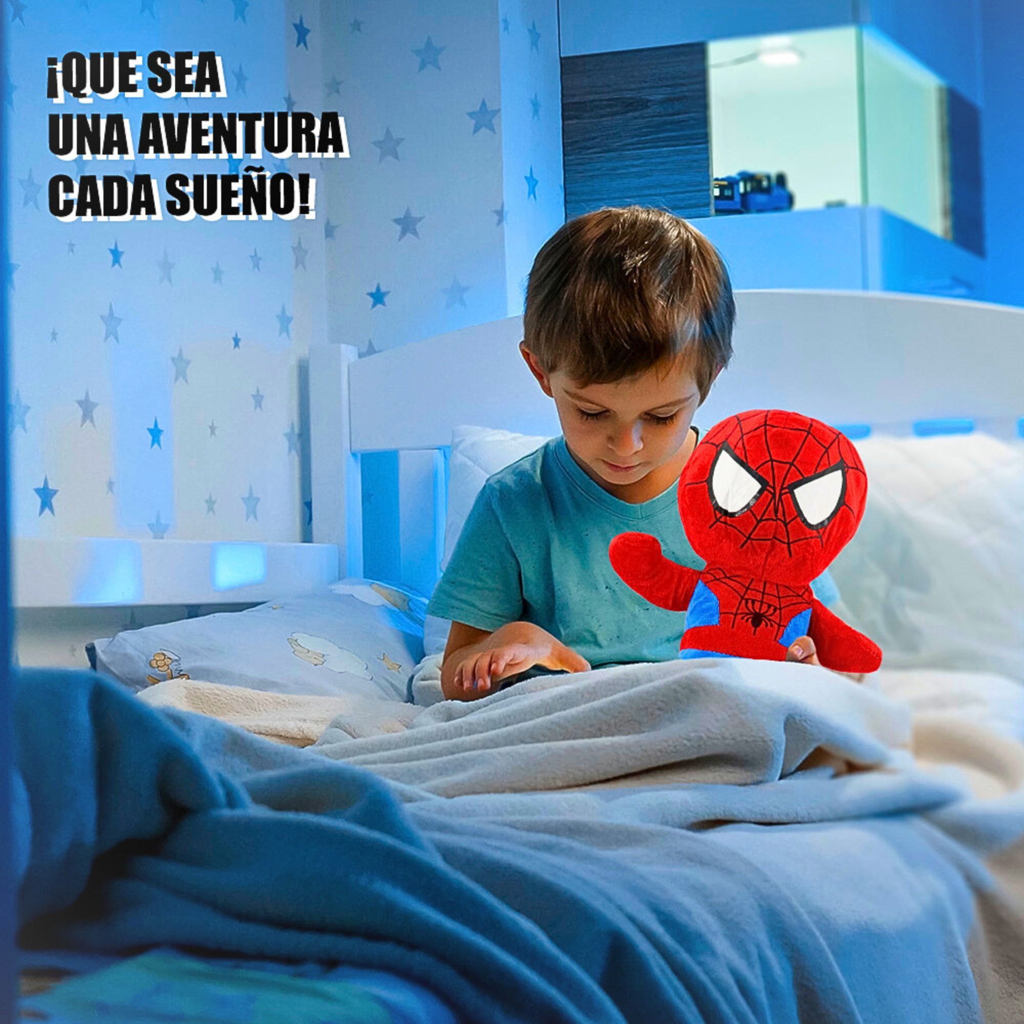 Foto 4 pulgar | Peluche Hombre Areña Spider Man  Regalo Niños  25 Cm