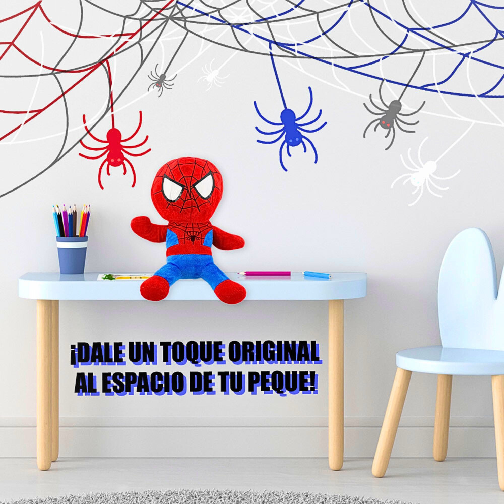 Foto 7 pulgar | Peluche Hombre Areña Spider Man  Regalo Niños  25 Cm