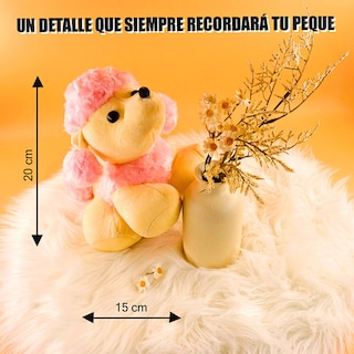Foto 5 | Perro de Peluche Pudul Rosa
