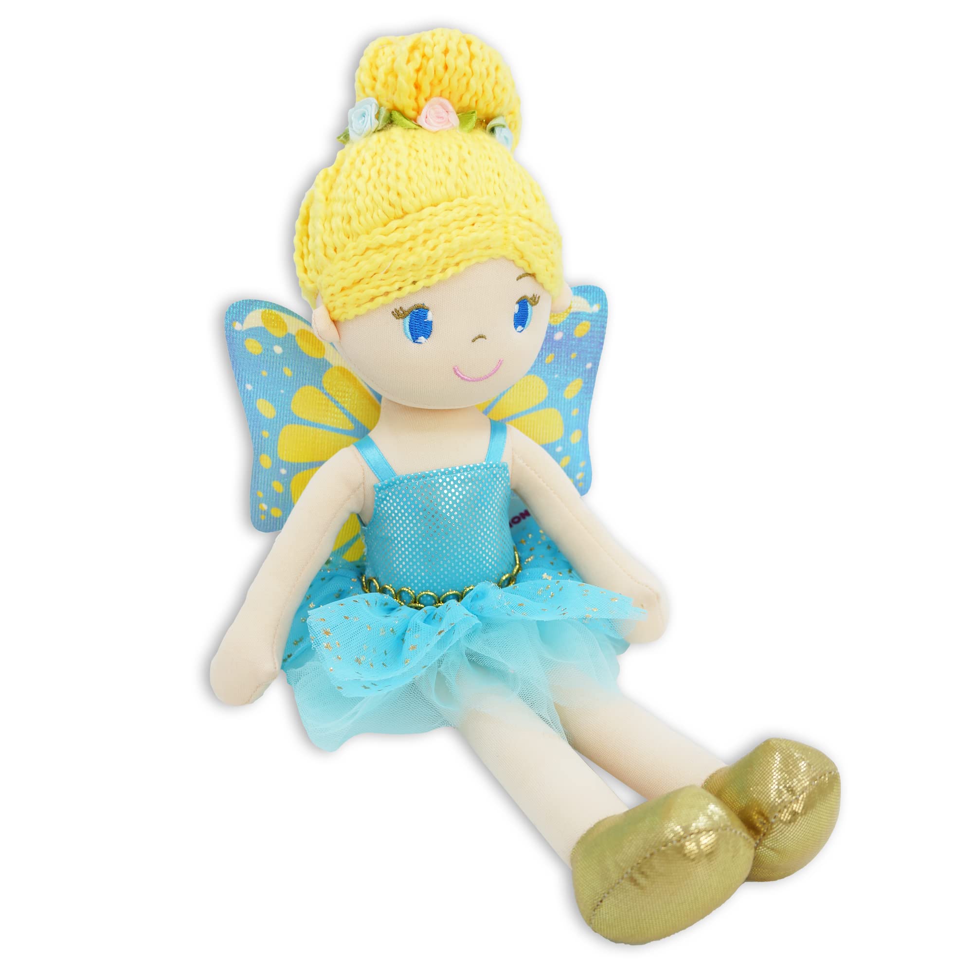 Foto 2 | Muñeca De Peluche June Garden Fayetta De 16 Pulgadas Con Alas - Venta Internacional.