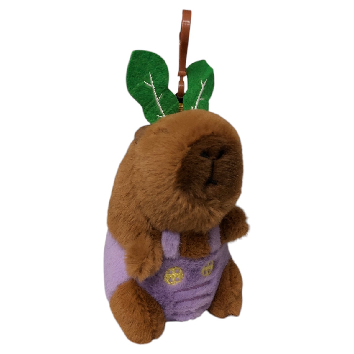 Foto 1 | Llavero De Peluche Capybara Hojitas