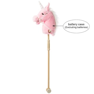 Foto 3 | Palo De Peluche Con Forma De Unicornio, Diseño De Caballo, Hollyhome, Con Sonidos De Relincho, 94 Cm - Venta Interna