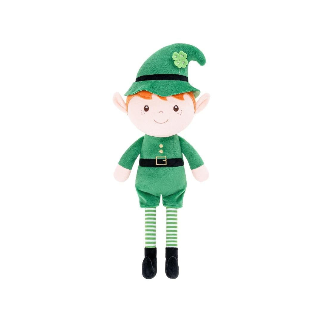 Muñeco De Peluche Gloveleya Para El Día De San Patricio, Color Verde, 16 Cm, Para Niño - Venta Internacional.