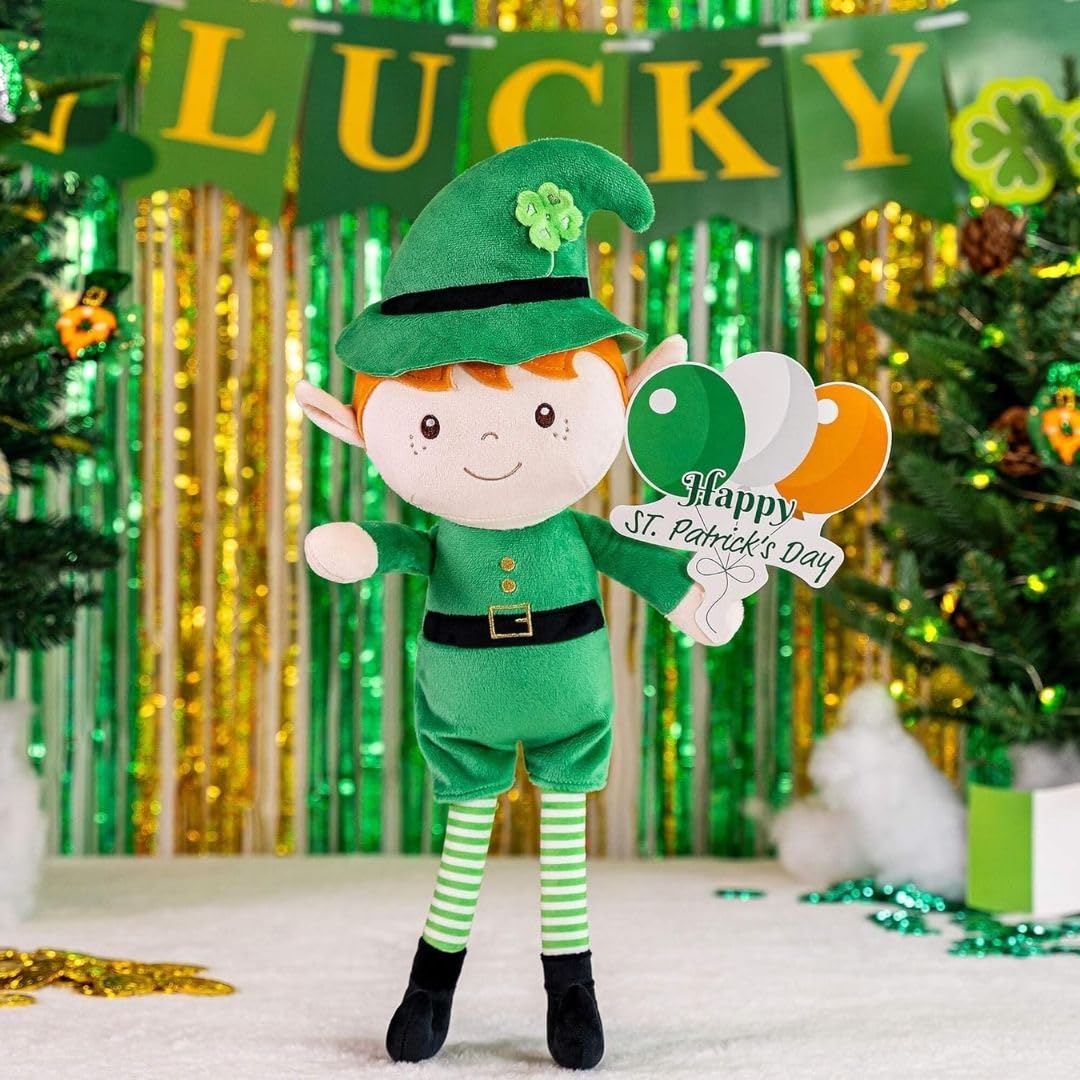 Foto 5 pulgar | Muñeco De Peluche Gloveleya Para El Día De San Patricio, Color Verde, 16 Cm, Para Niño - Venta Internacional.