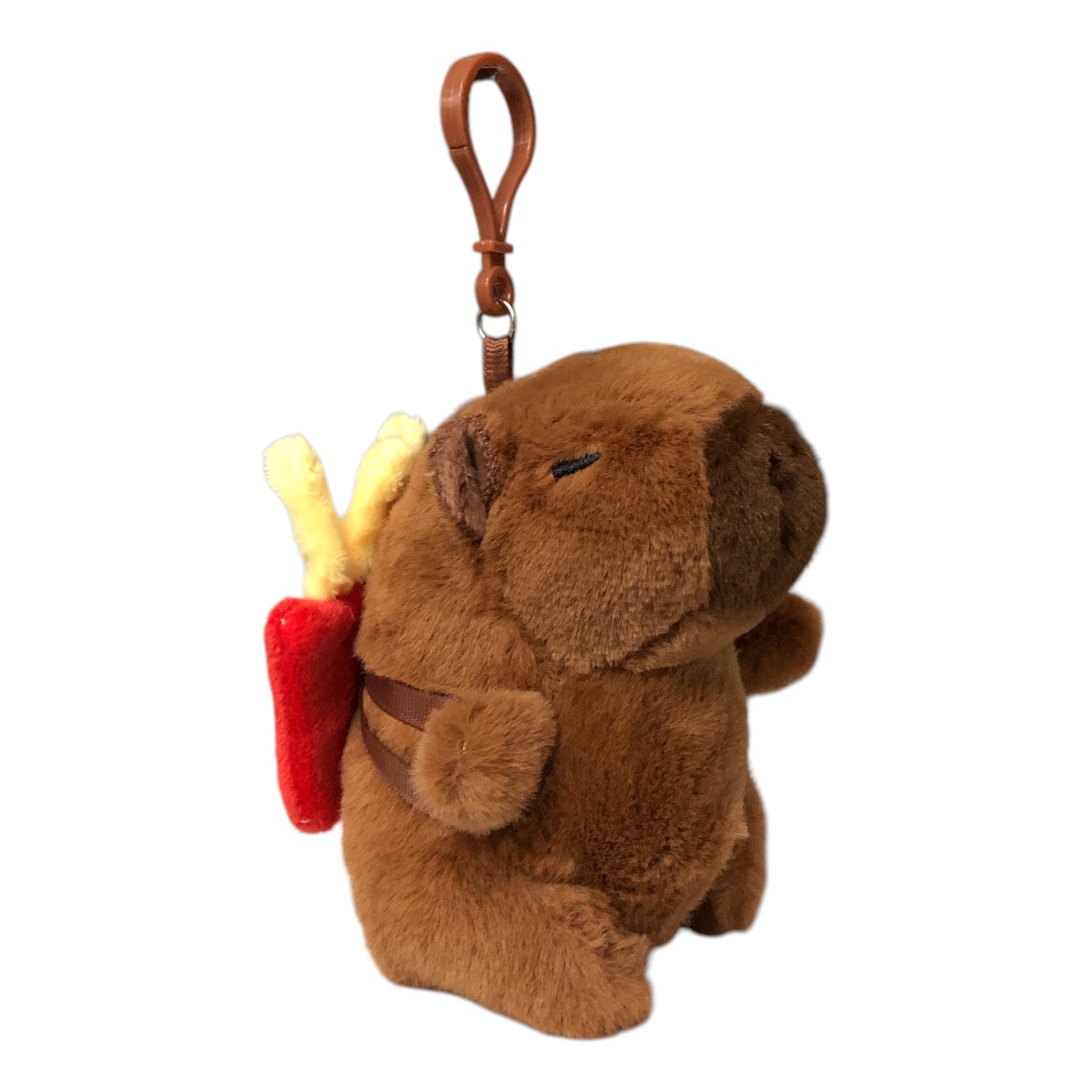 Foto 2 pulgar | Llavero De Peluche Capybara Papitas