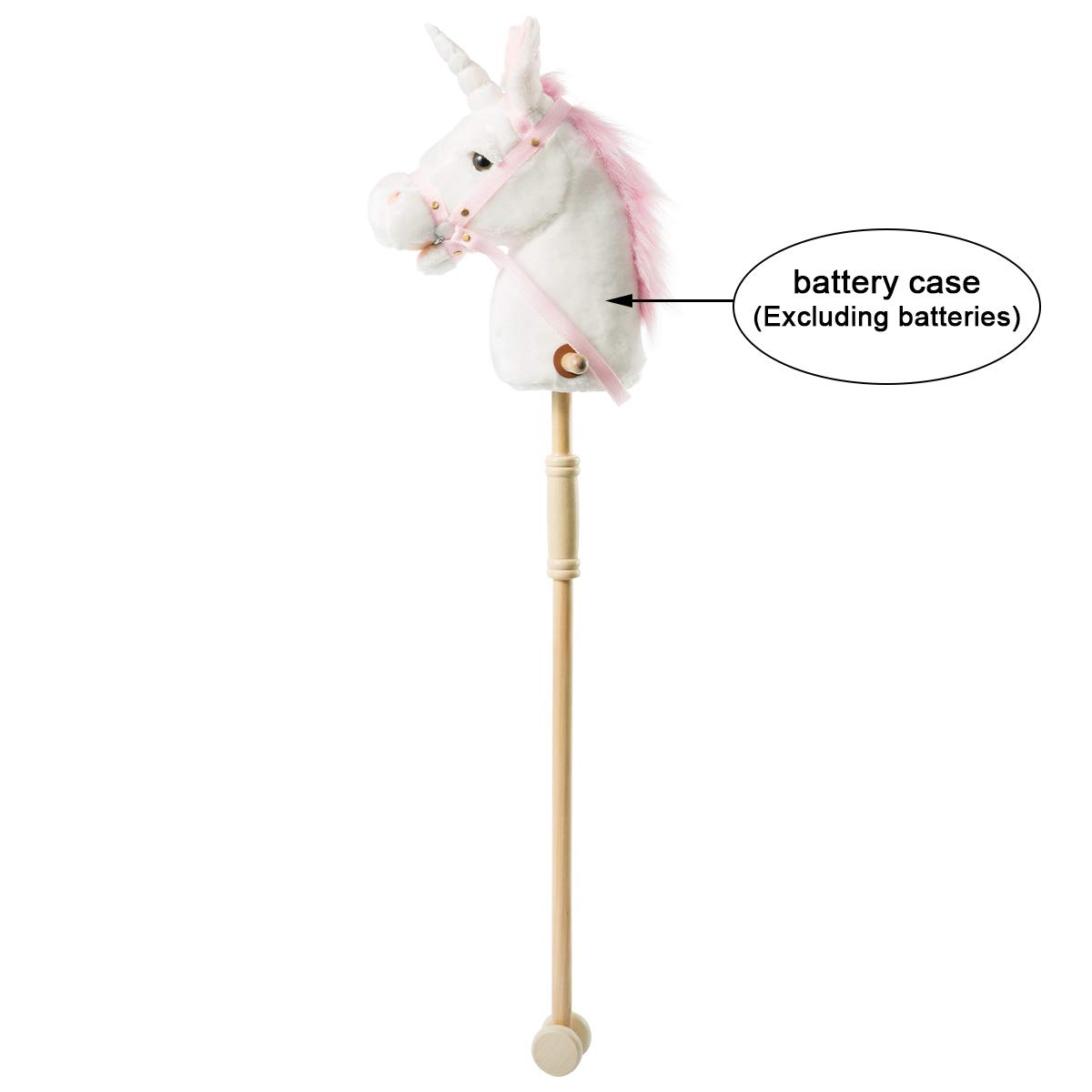 Foto 4 pulgar | Peluche Con Forma De Unicornio En Forma De Palo, Caballo, Hollyhome, Relincho Y Galopando - Venta Internacional.