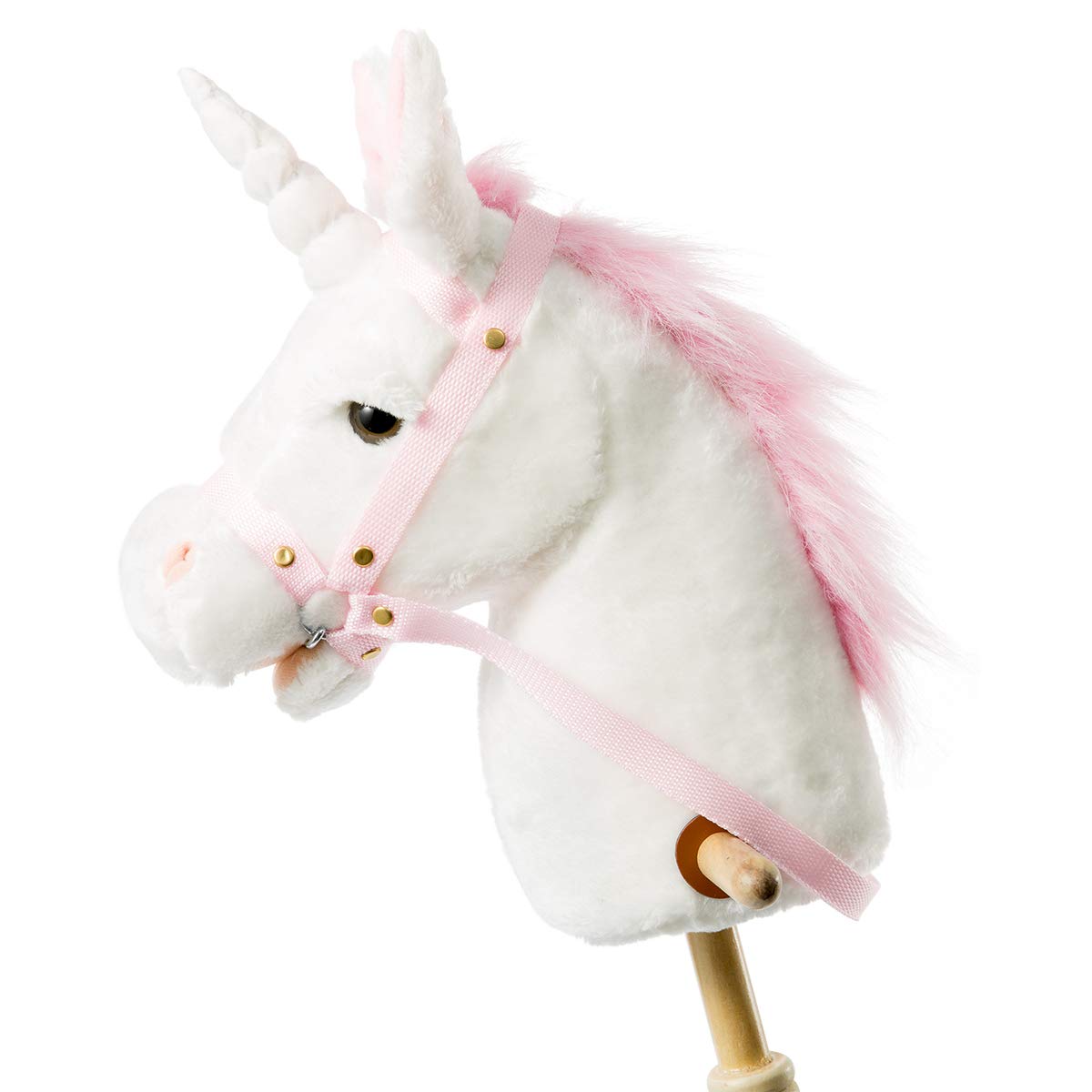 Foto 7 pulgar | Peluche Con Forma De Unicornio En Forma De Palo, Caballo, Hollyhome, Relincho Y Galopando - Venta Internacional.