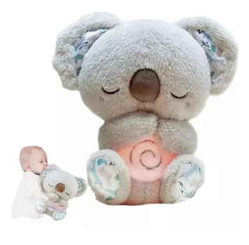 Koala Xtellar Con Voz Y Respiración Color Gris